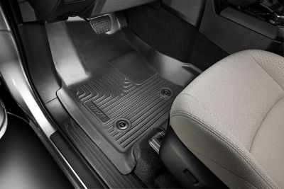 Image showing 1 th Husky Liners X-act Contour Floor Mats 2025 Toyota 4Runner Front Row 2-pc Black