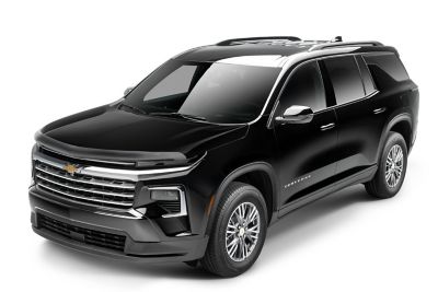 Husky Liners Hood Protector 2018 - 2025 Chevy Traverse High Profile / Bug Shield - 1 pc. Smoke