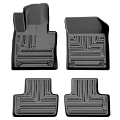 Image showing  Weatherbeater Floor Mats 2018 - 2025 Volvo XC60 Front 2nd Row 1-pc Black