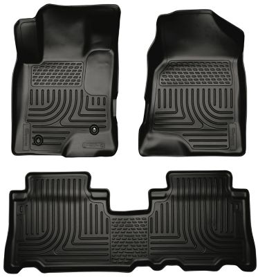 Husky Liners Weatherbeater Floor Mats 2012 - 2016 Chevy Captiva Sport Front 2nd Row 3-pc Black