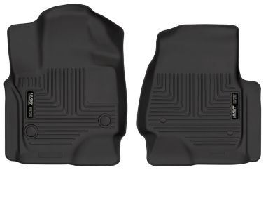 Husky Liners Weatherbeater Floor Mats 2018 - 2024 Ford Expedition 2018 - 2024 Lincoln Navigator Front Row 2-pc Black