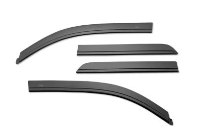 Husky Liners Low Profile Ventvisor Rain Guards 2025 Toyota 4Runner Front Rear Smoke 4-pc