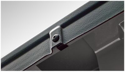 Image showing  Smoothback Bed Rail Caps 2007 - 2014 Chevy Silverado 1500 2500 HD 3500 HD 6.6in Bed Black 2-pcs