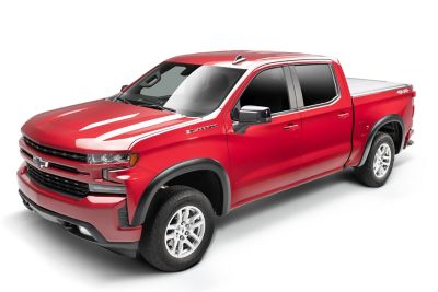 Husky Liners Fender Flares Extend-A-Fender Style 2019 - 2025 Chevy Silverado 1500 Excludes ZR2 Black