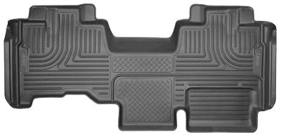 Husky Liners Weatherbeater Floor Mats 2009 - 2014 Ford F-150 SUPERCAB ONLY 2nd Row 1-pc Black