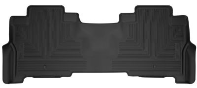 Husky Liners X-act Contour Floor Mats 2018 - 2024 Ford Expedition 2nd Row 1-pc Black
