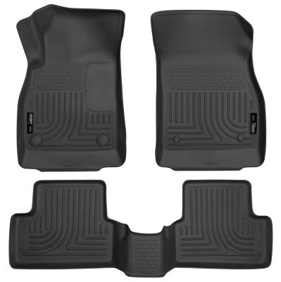 Husky Liners Weatherbeater Floor Mats 2011 - 2015 Chevy Cruze 2016 Chevy Cruze Limited Front 2nd Row 3-pc Black