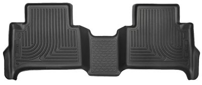 Husky Liners Weatherbeater Floor Mats 2015 - 2022 Chevy Colorado GMC Canyon CREW CAB ONLY 2nd Row 1-pc Black