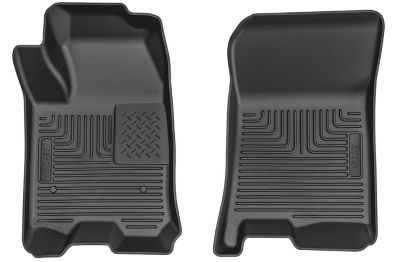 Husky Liners Weatherbeater Floor Mats 2024 - 2025 Chevy Colorado GMC Canyon CREW CAB ONLY Front Row 2-pc Black