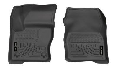 Husky Liners Weatherbeater Floor Mats 2012 - 2015 Ford Focus Front Row 2 pc., Black