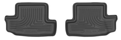 Husky Liners Weatherbeater Floor Mats 2016 - 2024 Chevy Camaro Convertible Coupe 2nd Row 1-pc Black