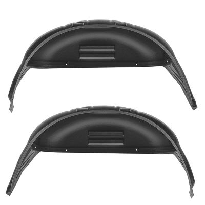 Husky Liners Wheel Well Rear Guards 2017 - 2024 Ford F-250/F-350 Black Rear 2-pc Black