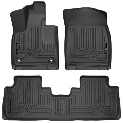 Husky Liners Weatherbeater Floor Mats 2016 - 2022 Lexus RX350 Lexus RX450H 2018 - 2022 Lexus RX350L Lexus RX450HL