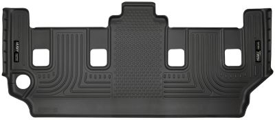 Husky Liners Floor Mats 2008 - 2016 Chrysler Town Country with Stow-N-Go 2008 - 2020 Dodge Grand Caravan with Stow-N-Go