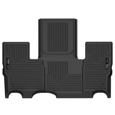 Image showing  X-act Contour Floor Mats 2022 - 2025 Jeep Wagoneer and Jeep Grand Wagoneer with 2nd Row Bucket Seats 3rd Row