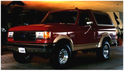 Husky Liners Fender Flares Extend-A-Fender Style 1987 - 1991 Ford F-100 F-150 F-250 F-350 1987 - 1991 Ford Bronco