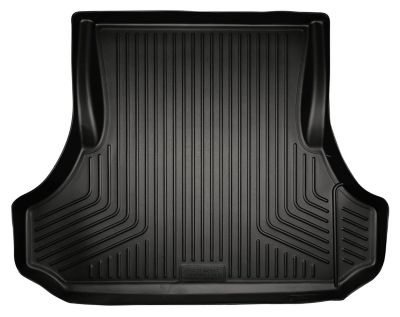 Image showing  Weatherbeater Trunk Liner 2011 - 2024 Chrysler 300 Dodge Charger Rear Wheel Drive only 1-pc Black