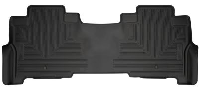 Husky Liners Weatherbeater Floor Mats 2018 - 2024 Ford Expedition 2nd Row 1-pc Black