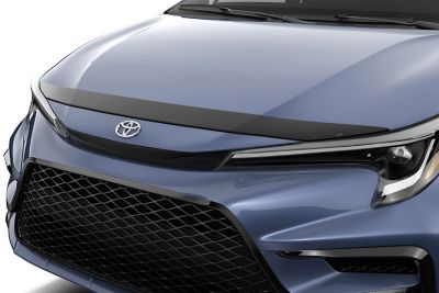 Husky Liners Aeroskin Hood Protector 2020 - 2025 Toyota Hilux Low Profile Deflector / Bug Shield - 1 pc. Smoke