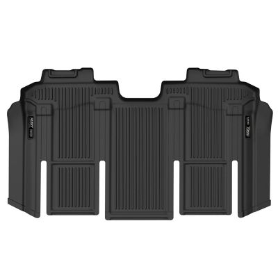 Image showing  X-act Contour Floor Mats 21 - 25 Toyota Sienna 2nd Row 1-pc Black