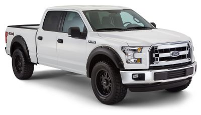 Husky Liners Fender Flares Pocket Style 2015 - 2017 Ford F-150 Excludes Models w/Tech Pkg Front Rear 4-pc Black