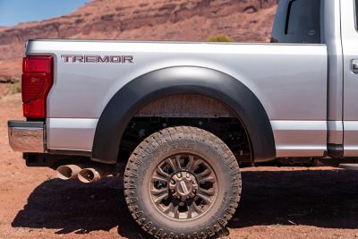 Image showing  Fender Flares Extend-A-Fender Style 2017 - 2022 Ford F-250 SD 2017 - 2022 Ford F-350 SD Black