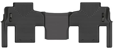 Image showing  Weatherbeater Floor Mats 2022 - 2025 Jeep Grand Wagoneer Wagoneer with 2nd Row Bench Seats 2nd Row 1-pc Black