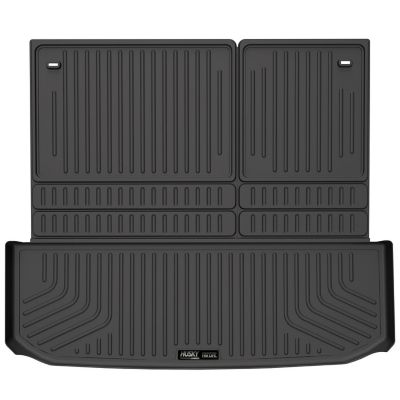 Husky Liners Cargo Liner 2022 - 2025 Nissan Pathfinder Infiniti QX60 to Back of 2nd Row - Folds Up Down with 3rd Row