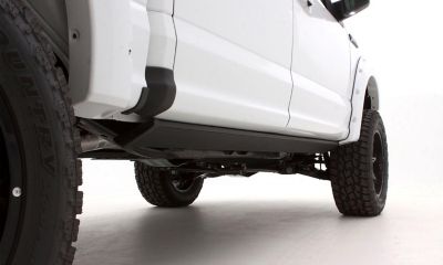 Image showing  Trail Armor Rocker Panel 2024 - 2025 Ford Ranger SuperCrew Rocker Panel 4-pc Black