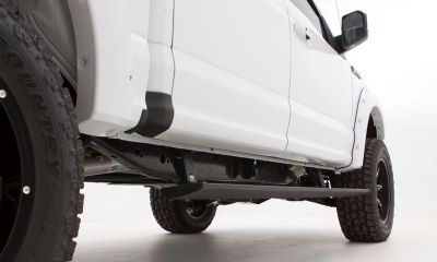 Image showing  Trail Armor Rocker Panel 2024 - 2025 Ford Ranger SuperCrew Rocker Panel 4-pc Black