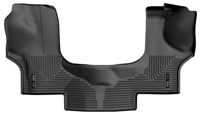 Husky Liners Weatherbeater Floor Mats 2015 - 2024 Chevy Express GMC Savana 1500 / 2500 / 3500 Front Row 2-pc Black