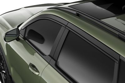 Image showing 1 th Husky Liners Low Profile Ventvisor Rain Guards 2020 - 2025 Kia Telluride Front Rear Smoke 4-pc
