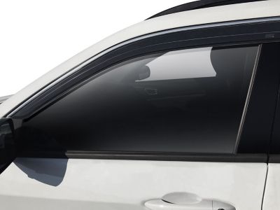 Husky Liners Low Profile Ventvisor Rain Guards 2014 - 2025 Ford Transit Excludes Low Roof LR Models Front Set Smoke