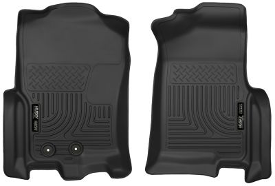 Husky Liners X-act Contour Floor Mats 2011 - 2017 Ford Expedition EL Lincoln Navigator L Front Row 2-pc Black