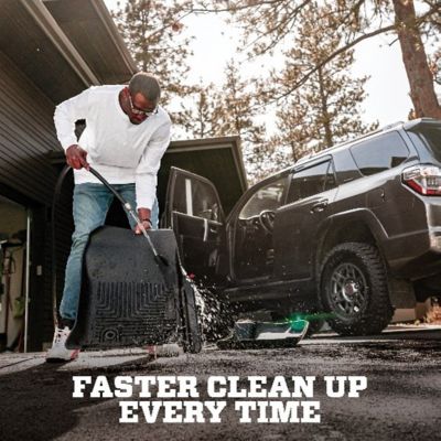 Image showing 2 th Husky Liners X-act Contour Floor Mats 2011 - 2017 Ford Expedition EL Lincoln Navigator L Front Row 2-pc Black