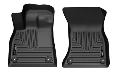 Husky Liners Weatherbeater Floor Mats 2018 - 2025 Audi Q5 SQ5 Old Body Styles Front Row 1-pc Black