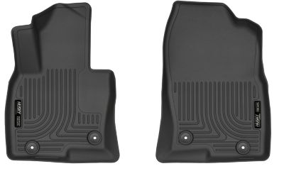 Husky Liners Weatherbeater Floor Mats 2016 - 2023 Mazda CX-9 Front Row 1-pc Black