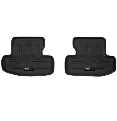 Husky Liners X-act Contour Floor Mats 2015 - 2024 Ford Mustang 2nd Row 1-pc Black