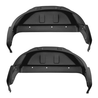 Husky Liners Wheel Well Rear Guards 2020 - 2025 Chevy Silverado 2500 HD and 3500 HD Rear 2-pc Black