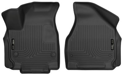Husky Liners X-act Contour Floor Mats 2017 - 2025 Chrysler Pacifica 2020 - 2025 Chrysler Voyager Front Row 2-pc Black
