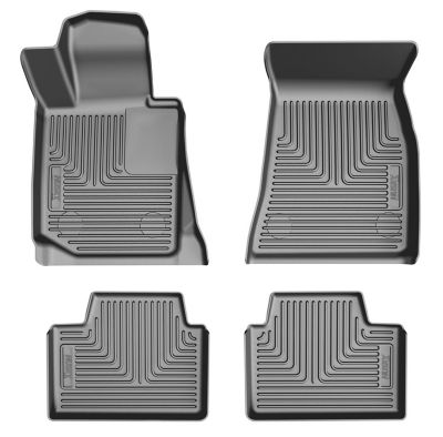 Husky Liners Weatherbeater Floor Mats 2022 - 2025 BMW 330i Front Rear 4 pc., Black