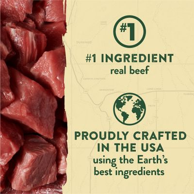 Image showing  Zukes Adventure Sticks Beef and Bison Dog Treats, Natural Dog Treat Sticks
