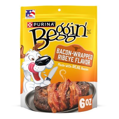 Purina Beggin' Bacon Wrapped Ribeye Flavor