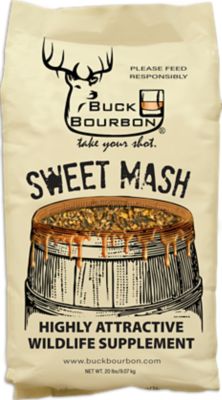 Buck Bourbon 20 lb. Sweet Mash Deer Attractant
