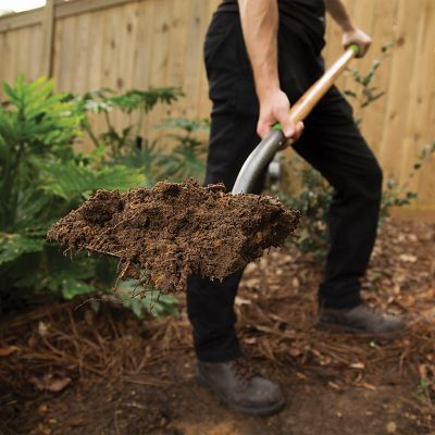 Image showing 5 th Ames Landscaping Kit with Rount Point Shovel, Square Point Shovel & Leaf Rake