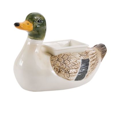 Red Shed Ceramic Mallard Duck Tabletop Plug-In Wax Warmer, 8.5 in.
