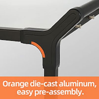 Image showing  Outdoor 24 x 32in. Stainless Steel Food Prep Cart, Patio Rolling Grill Table with 3 Shelf