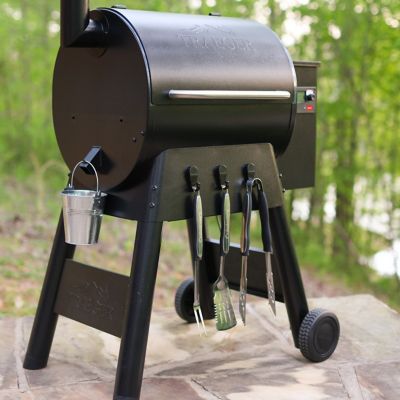 Image showing  Heavy Duty Plastic Magnetic Universal Hooks 3 pk., BBQ Tool Hook, Cooking Utensil Hook