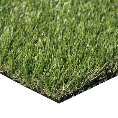 Image showing  Verdant Vista Lushscape Green 7.5 ft. x 10 ft. Pre-Cut Artificial Turf Rug - 28 mm Pile, Indoor/Outdoor, Pet Friendly