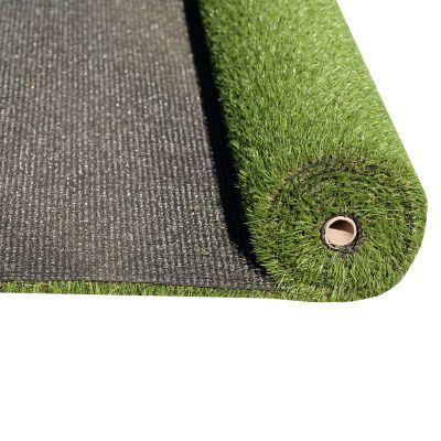 Image showing  Verdant Vista Lushscape Green 7.5 ft. x 10 ft. Pre-Cut Artificial Turf Rug - 28 mm Pile, Indoor/Outdoor, Pet Friendly